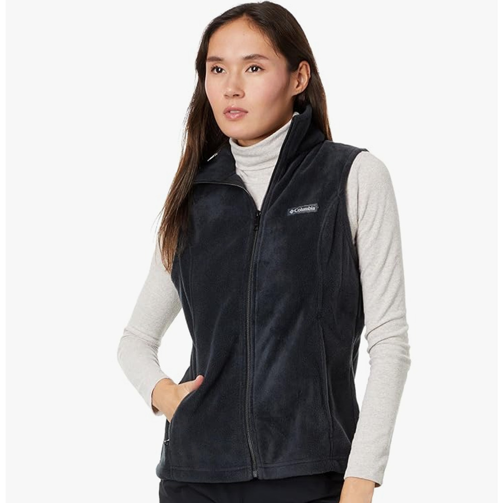 Columbia Women's Benton Springs Vest Black Size M 15651